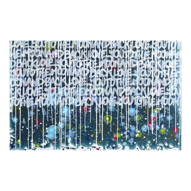 The Most Spirited Love of All - Large Original Abstract Textured Acrylic Mixed Media Painting on Canvas For Sale