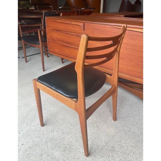 Danish Teak Dining Chairs by Johannes Andersen for Vamo Sønderborg, Set of 6 For Sale - Image 15 of 18