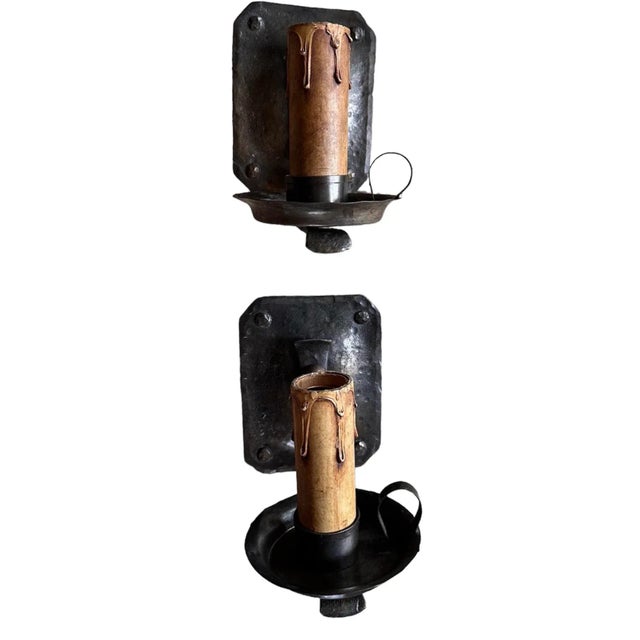 These are such great sconces! Litely hammered with simple detail these are perfect for so many areas of your home....