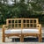 Vintage Coastal Bent Rattan Loveseat For Sale - Image 9 of 9