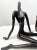 1980s Modernist Figural Limited Edition Bronze Sculpture, Set of 3, Signed & Numbered 1980's For Sale - Image 5 of 18