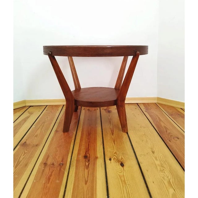 Coffee Table attributed to K. Kozelka for Interier Praha, Czechoslovakia, 1930s For Sale - Image 3 of 10