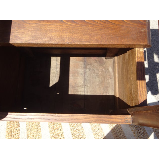 Louis XIII Wooden Chest Armchair For Sale - Image 12 of 13