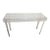 60" Console Table Lucite and Clear Glass Top - Floor Sample33 For Sale - Image 12 of 12