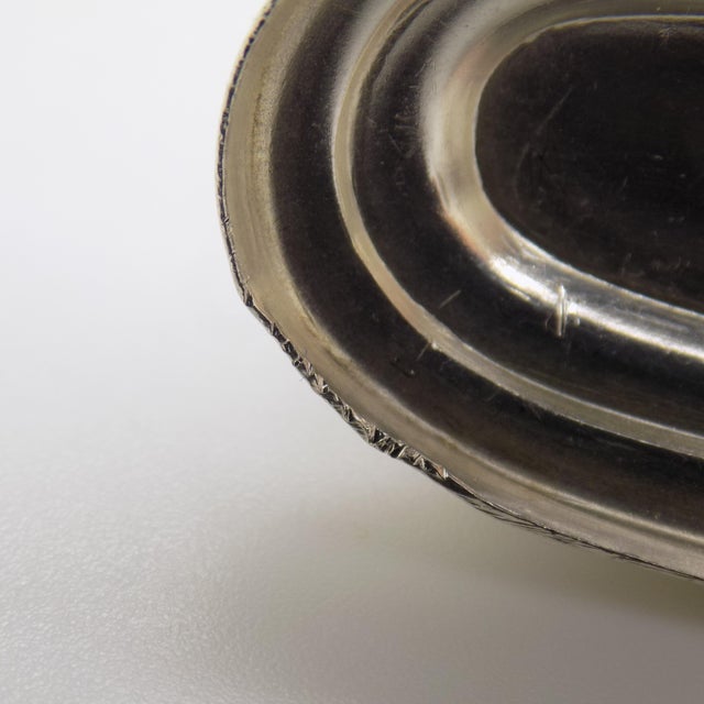 Vintage Italian Handmade Genuine Silver Car Shaped Table Place Holder, Made in Florence (Tuscany) For Sale - Image 9 of 11