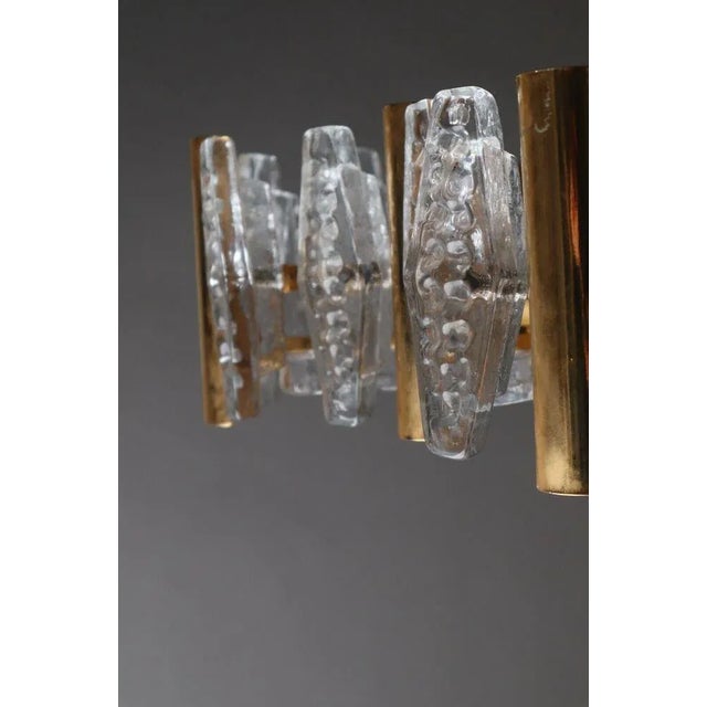 Orrefors Chandelier by Carl Fagerlund for Orrefors, 1960s For Sale - Image 4 of 8