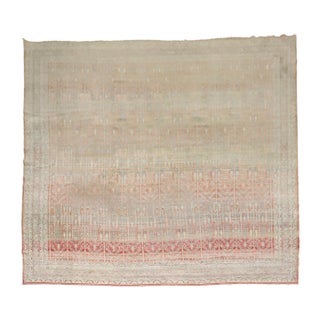 Cypress Tree Square Antique Bidjar Rug - 12' x 14' For Sale