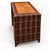 Hollywood Regency Scalloped Mahogany Faux Tortoise Kneehole Desk / Vanity For Sale In Atlanta - Image 6 of 7