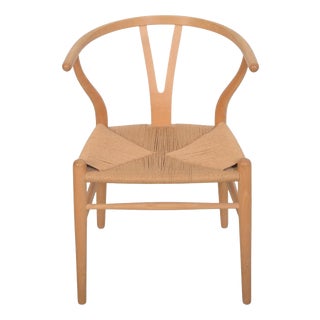 CH24 Wishbone Chair in Beech by Hans Wegner, 1990s For Sale