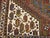 Vintage Persian Qashqai Tribal Area Rug, Hand-Knotted Wool, Geometric Medallions, 4x6, Rust & Navy For Sale - Image 16 of 16