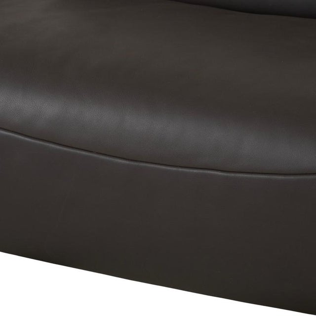 Leather Two-Seater Anthracite Grey Sofa with Electric Function from Comfort Republic For Sale - Image 10 of 16