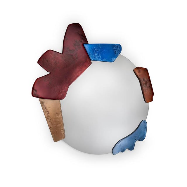 Drift #01 Mirror by Vetralia Designed by Anna Resei Dimensions: W 142 x D 3.5 x H 149 cm Materials: Mirrored coloured...