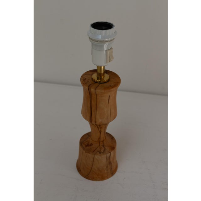 Danish Wooden Table Lamp, 1970s For Sale - Image 11 of 18