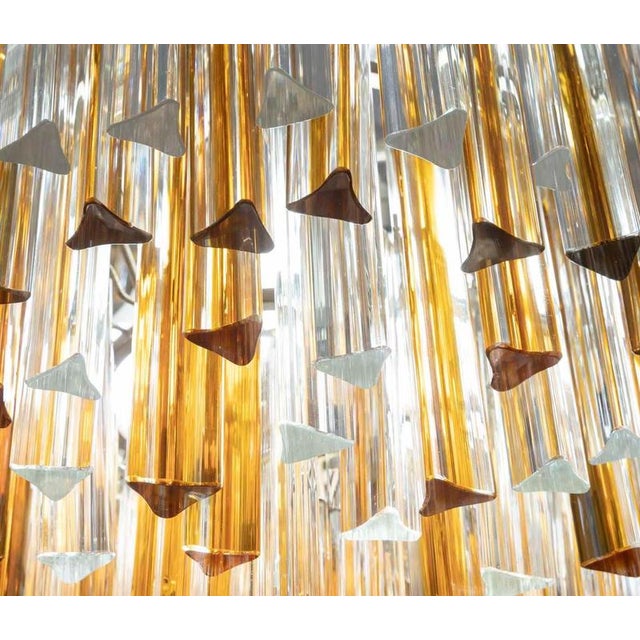 Large Water Drop Chandelier from Veronese, 1970s For Sale - Image 6 of 15