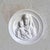 Emile Jacob Born | Frankfurt 1981- 1902 | Bas-relief depicting the Madonna with child | diameter 25x25x5,5 | Signed:...