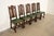 Berkey & Gay Antique English Jacobean Carved Walnut Dining Chairs, Set of Five For Sale - Image 14 of 14