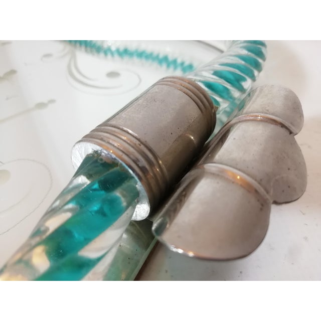 Glass Tray by Pietro Chiesa for Fontana Arte, Italy, 1950s For Sale - Image 12 of 13