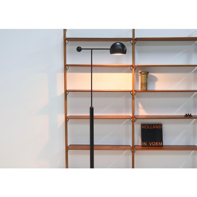 Tomo floor lamp designed by the Japanese designer Kita Toshiyuki in 1984 and produced by Luci Illuminazione in Milan. The...