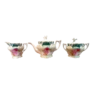 Vintage R. S. Prussia Tea Set- 3 Pieces