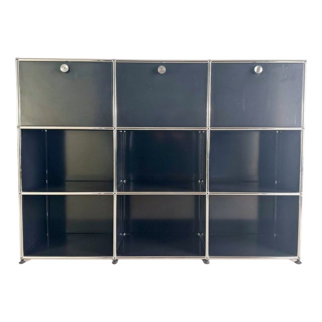 Sideboard in Black from USM Haller For Sale