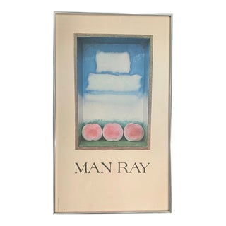 Vintage Man Ray Three Peaches Poster For Sale