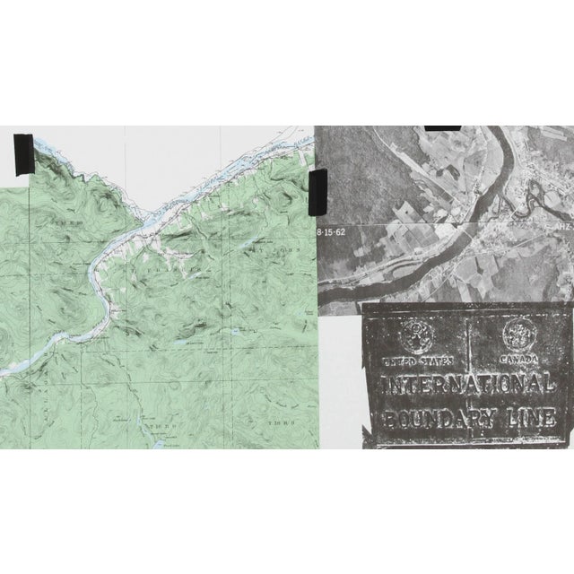 Artist: Dennis Oppenheim, American (1938 - 2011) Title: Time Line Kent, Maine Year: 1979 Medium: Lithograph, signed and...