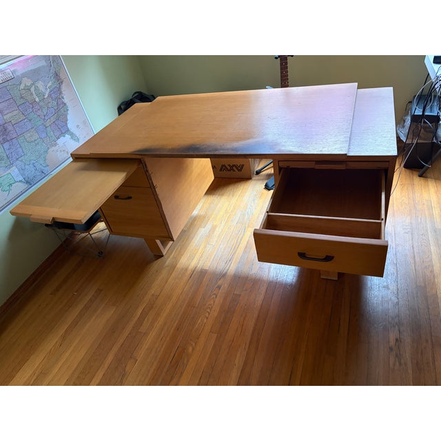 Mid-Century Auricon Hollywood Studio Desk For Sale In Los Angeles - Image 6 of 6