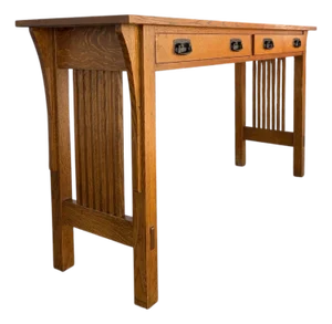 Late 20th Century Stickley Mission Oak Arts & Crafts Buffet Server or Console Table