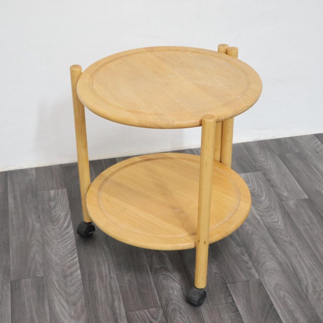 Danish Bar Cart attributed to Jens Harald Quistgaard, 1970s For Sale - Image 4 of 11