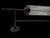 Handmade Brass Double Light Glass Tube Wall Sconce For Sale - Image 9 of 17