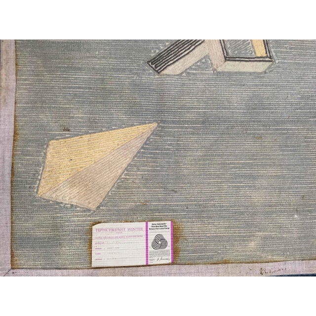 Geometric Wool Rug from Fritsch Design, 1984 For Sale - Image 11 of 15