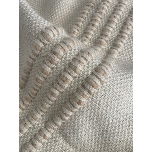 2010s Wool Blend Throw For Sale - Image 5 of 14