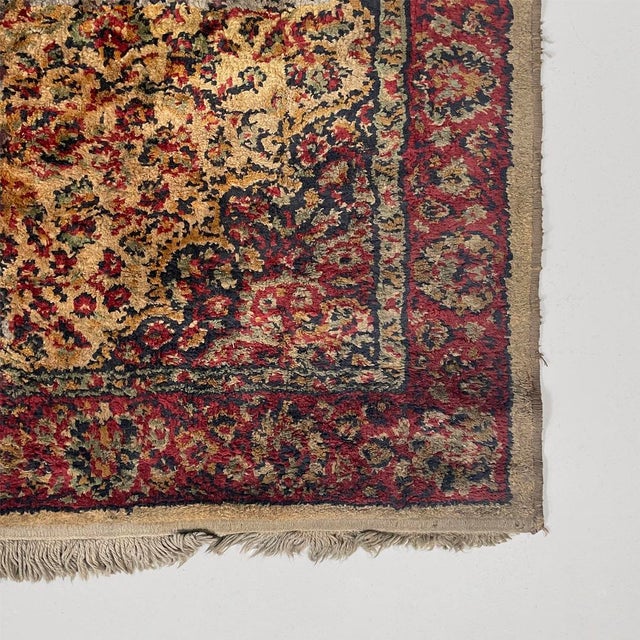 Middle Eastern Modern Red and Beige Rug, 1980s For Sale - Image 9 of 11