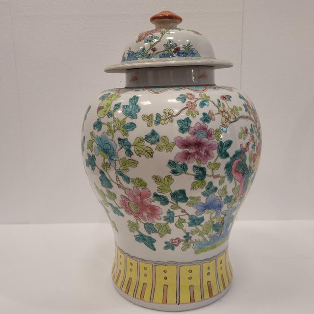 20th Century Chinese Pink Family Tibor Vase, China For Sale - Image 9 of 13