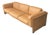 Duc Camel Leather Three-Seater Sofa by Mario Bellini for Cassina, 1990s For Sale