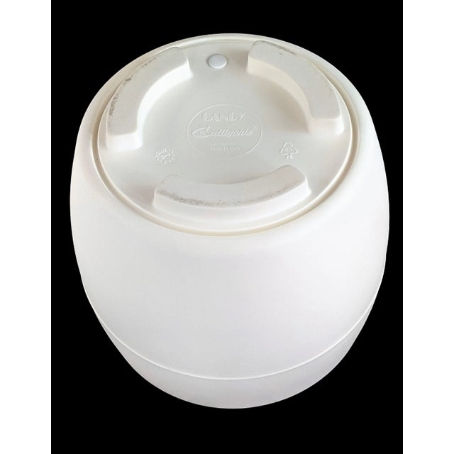 White Candy Pouff Calligaris Ottoman Pouf For Sale - Image 8 of 13