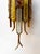 Pair of Hammered Glass Wrought Iron Sconces by Longobard, Italy, 1970s For Sale - Image 11 of 12