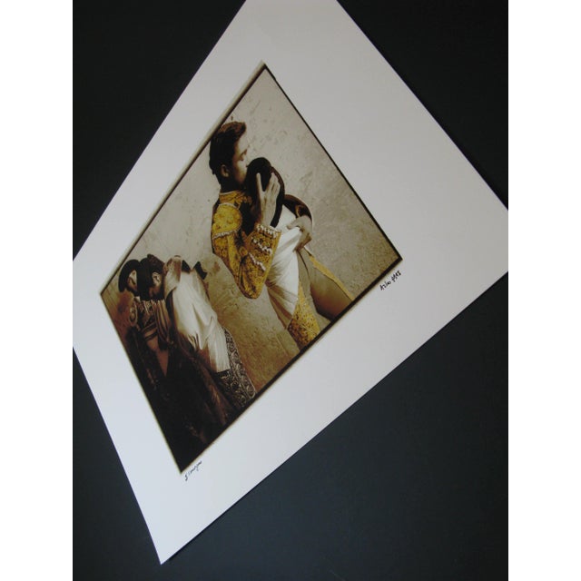 Jacques Torregano, Young Spanish Bullfighter at Arles Bullfighting Festival, 1998, Photolithograph For Sale - Image 8 of 10