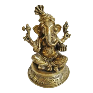 Vintage Brass Ganesha