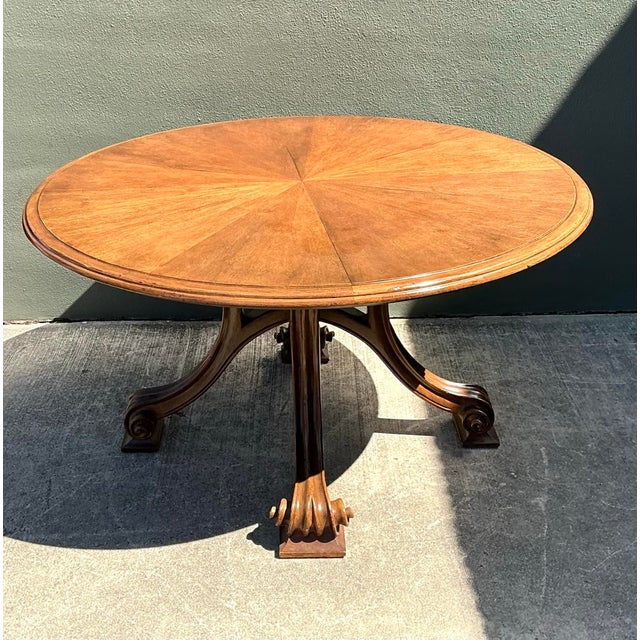 Vintage Theiren Studios “Volute” Dining Table For Sale - Image 11 of 12