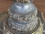 Metal Vintage Statuesque Hollywood Regency Crystal Tray-Table Floor Lamp For Sale - Image 7 of 8