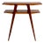 Teak and Mahogany 2-Tier Coffee Table, 1950s For Sale