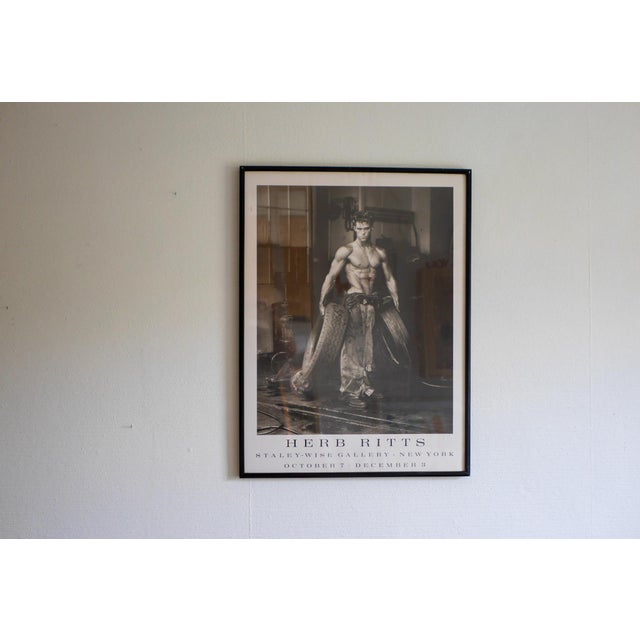 Vintage Herb Ritts Poster, 1984 For Sale - Image 4 of 12
