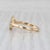 0.59ctw Diamond Cluster Ring 18k Yellow Gold Size 8 Coa Engagement For Sale In Greensboro - Image 6 of 9