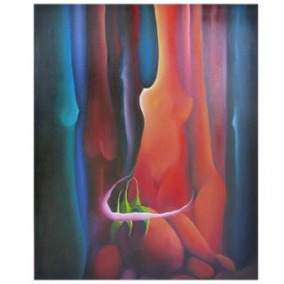 Original Oil Painting by Juan Navarrete For Sale