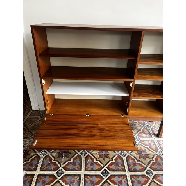 Brown Mid-Century Modern Cabinet from Vandenberghepauvers, Belgium, 1960s For Sale - Image 8 of 17