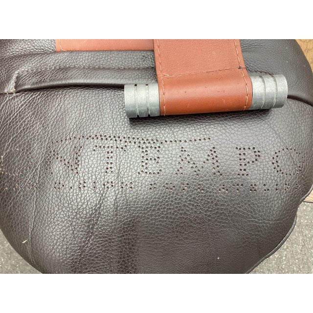 Wave-Chaise Italian Leather by Contempo Furniture For Sale - Image 9 of 11