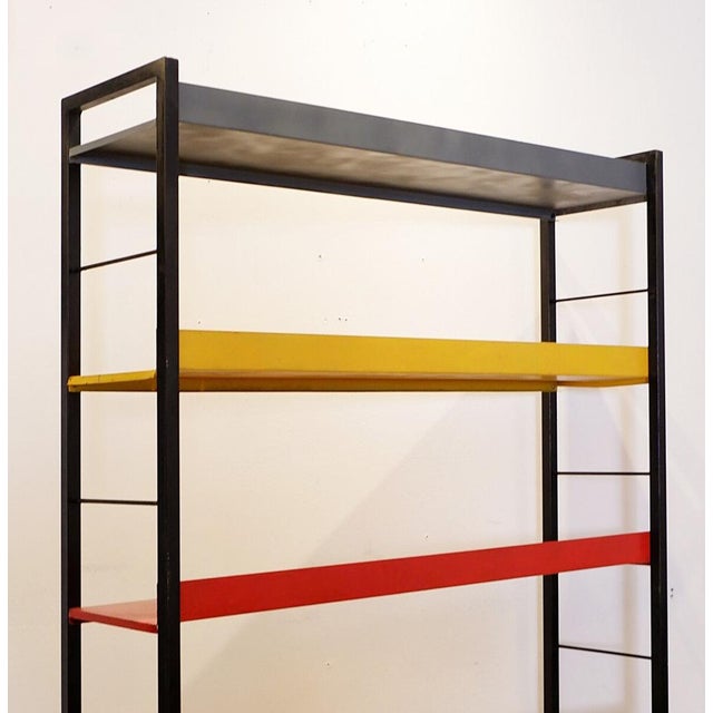 Mid-Century Modern Bookcase by Adriaan Dekker for Tomado, 1950s, in Very Good conditions. Designed 1950 to 1959