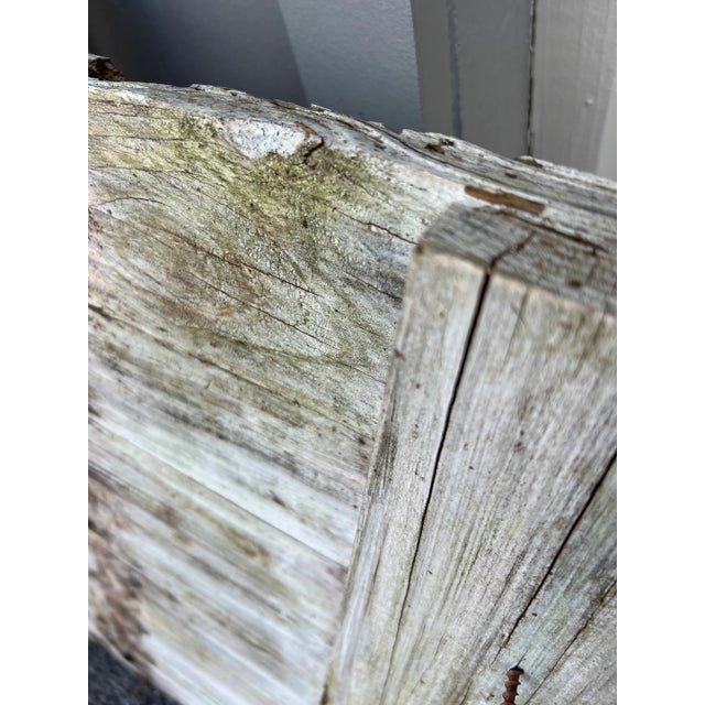1920s Lakeside Authentic Wooden Wall Accent For Sale - Image 9 of 13