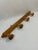 Vintage French Faux Bamboo Wooden 4 Peg Coat Hat Rack For Sale - Image 15 of 18